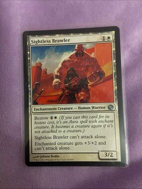 Sightless Brawler Magic: The Gathering Card - White